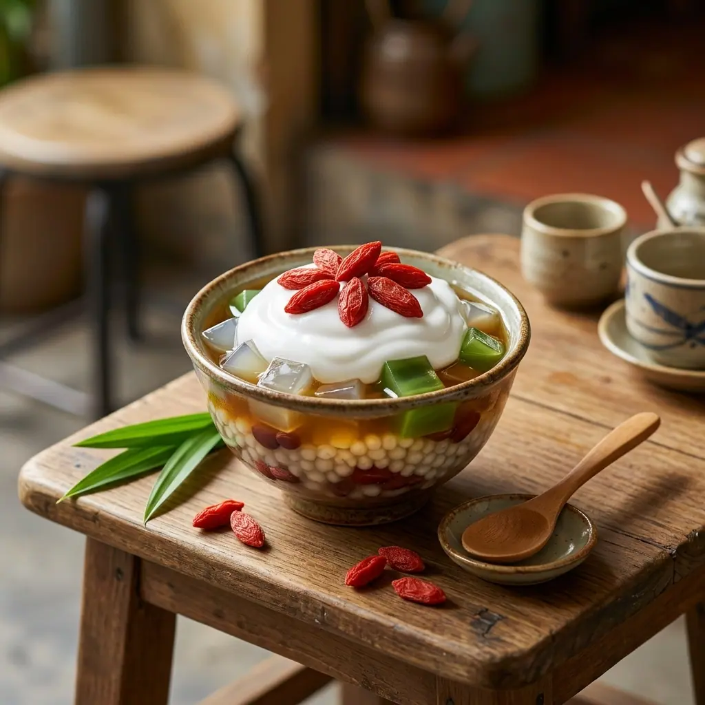 Chè dưỡng nhan kỷ tử